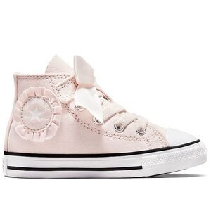 Converse toddler Pink High-Top Sneakers with Bow